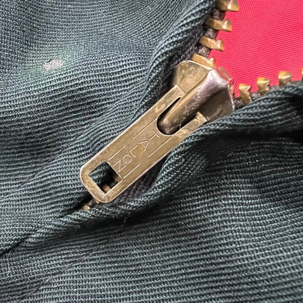 Vintage Coca-Cola Talon Workwear Jacket Lined Uniform USA Made Riverside Bomber - Picture 3 of 12